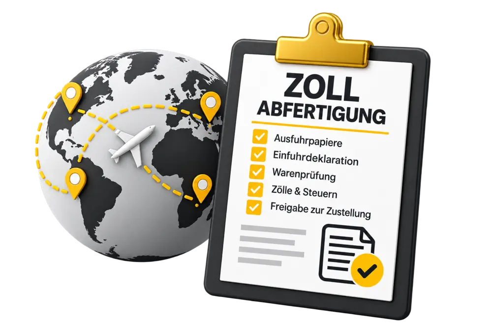 Checkliste zur Zollabfertigung: Ausfuhrpapiere, Einfuhrdeklaration, Warenprüfung, Zölle und Freigabe
